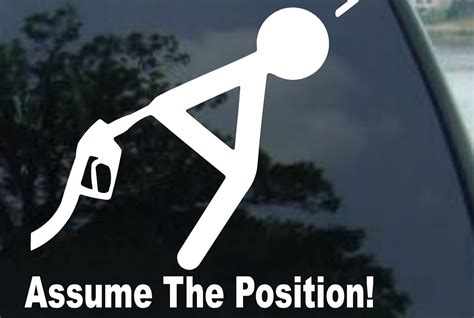 Assume the position…and stay there